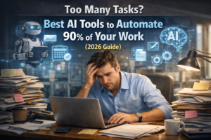 Too Many Tasks? Best AI Tools to Automate 90% of Your Work (2026 Guide)